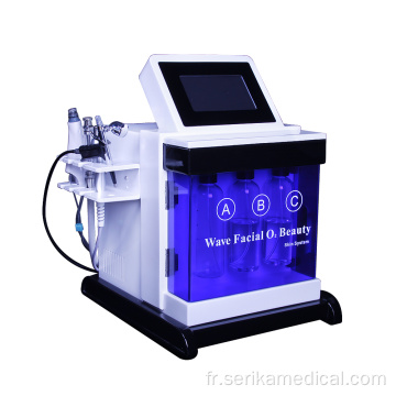 Machine de dermabrasion hydro-fonctionnalité de soins de la peau multifonction
